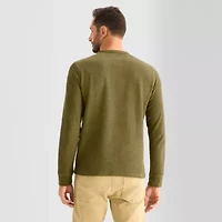 mutual weave Mens Crew Neck Long Sleeve Regular Fit Thermal Top