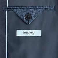 Van Heusen Birdseye Mens Stretch Fabric Modern Fit Suit Jacket