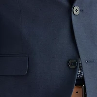 Van Heusen Birdseye Mens Stretch Fabric Modern Fit Suit Jacket