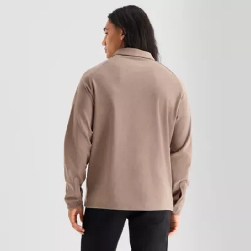 Stylus Mens Long Sleeve Regular Fit Button-Down Shirt