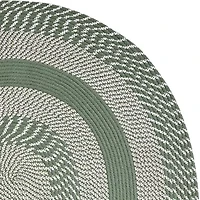 Better Trends Newport Braid Oval Rug