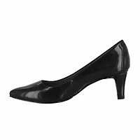 Easy Street Womens Pointe Pointed Toe Stiletto Heel Pumps