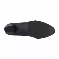 Easy Street Eloise Womens Closed Toe Block Heel Pumps