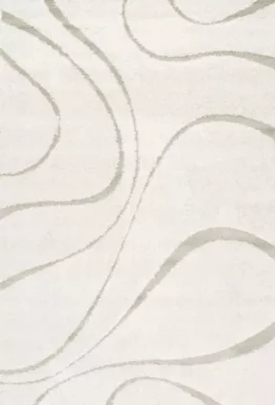 nuLoom Carolyn Modern Waves Indoor Outdoor Rectangular Area Rug