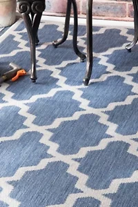 nuLoom Machine Made Gina Outdoor Moroccan Trellis Rug