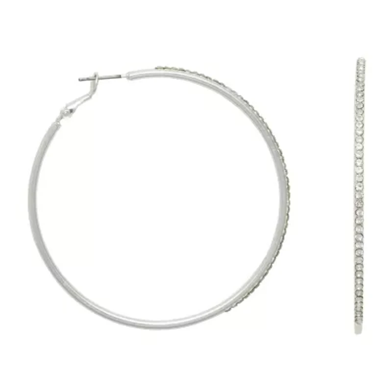 Mixit Womens 62mm Hypoallergenic Hoop Earrings