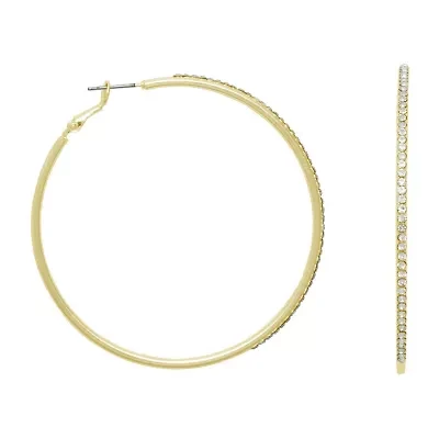 Mixit Womens 62mm Hypoallergenic Hoop Earrings