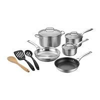 Cuisinart 11-pc. Stainless Steel Non-Stick Cookware Set