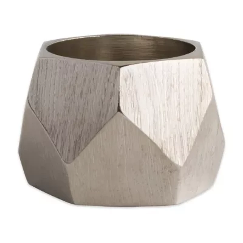 Design Imports Triangle 6-pc. Napkin Rings