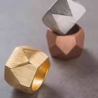Design Imports Triangle 6-pc. Napkin Rings