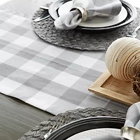 Design Imports Buffalo Check Table Runner
