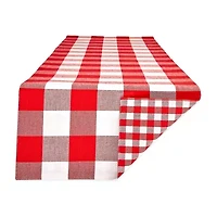 Design Imports Gingham Buffalo Check Table Runner