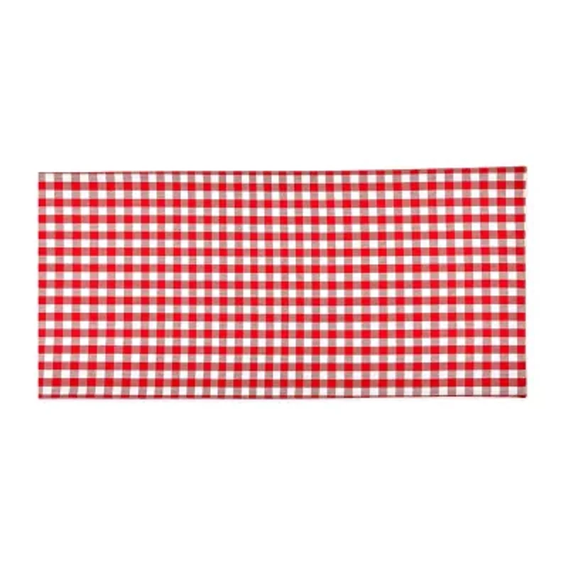 Design Imports Gingham Buffalo Check Table Runner