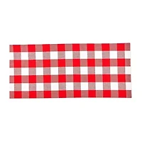 Design Imports Gingham Buffalo Check Table Runner
