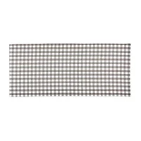 Design Imports Gingham Buffalo Check Table Runner