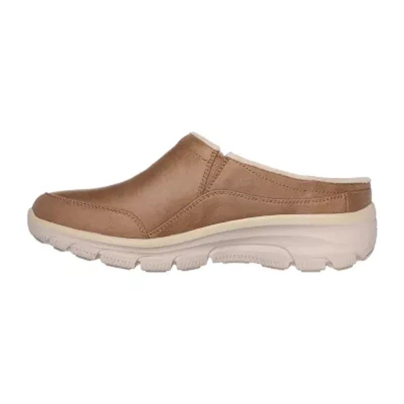 Skechers Easy Going Latte 2 Womens Moc Closed Toe Slip-On Shoe