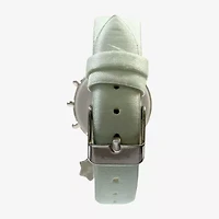 Disney Frozen Unisex Automatic Crystal Accent Blue Leather Strap Watch Fzn4888jc