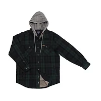 Smiths Workwear Sherpa Flannel Mens Midweight Big and Tall Shirt Jacket