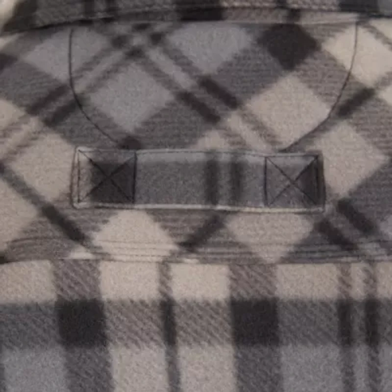 Smiths Workwear Sherpa Microfleece Mens Midweight Big and Tall Shirt Jacket