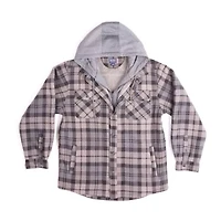 Smiths Workwear Sherpa Microfleece Mens Midweight Big and Tall Shirt Jacket