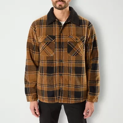 Smiths Workwear Sherpa Plaid Mens Midweight Big and Tall Jacket