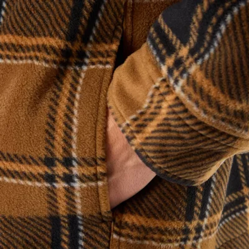 Smiths Workwear Sherpa Plaid Mens Midweight Big and Tall Jacket