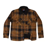 Smiths Workwear Sherpa Plaid Mens Midweight Big and Tall Jacket