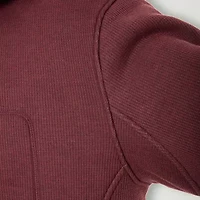 Smiths Workwear Sherpa Lined Heathered Mens Hooded Midweight Big and Tall Shirt Jacket