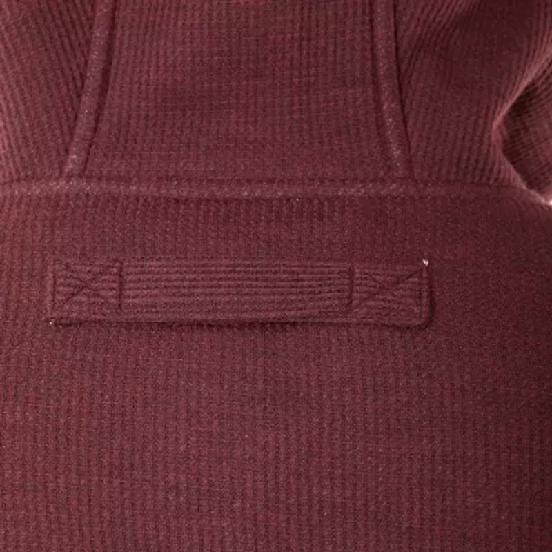 Smiths Workwear Sherpa Lined Heathered Mens Hooded Midweight Big and Tall Shirt Jacket