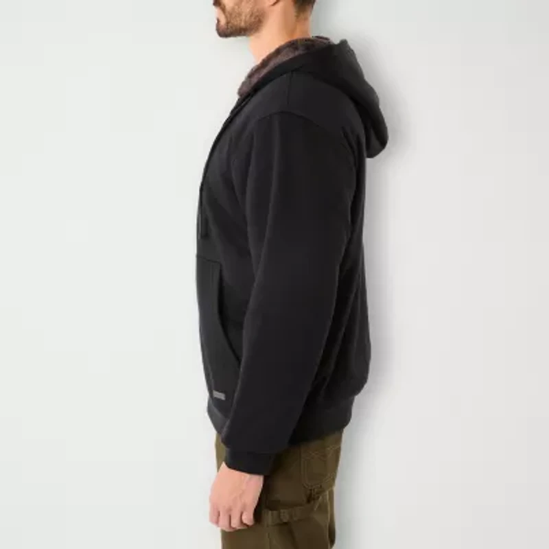 Smiths Workwear Sherpa Lined Mens Fleece Midweight Big and Tall Jacket