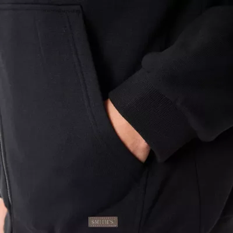 Smiths Workwear Sherpa Lined Mens Fleece Midweight Big and Tall Jacket