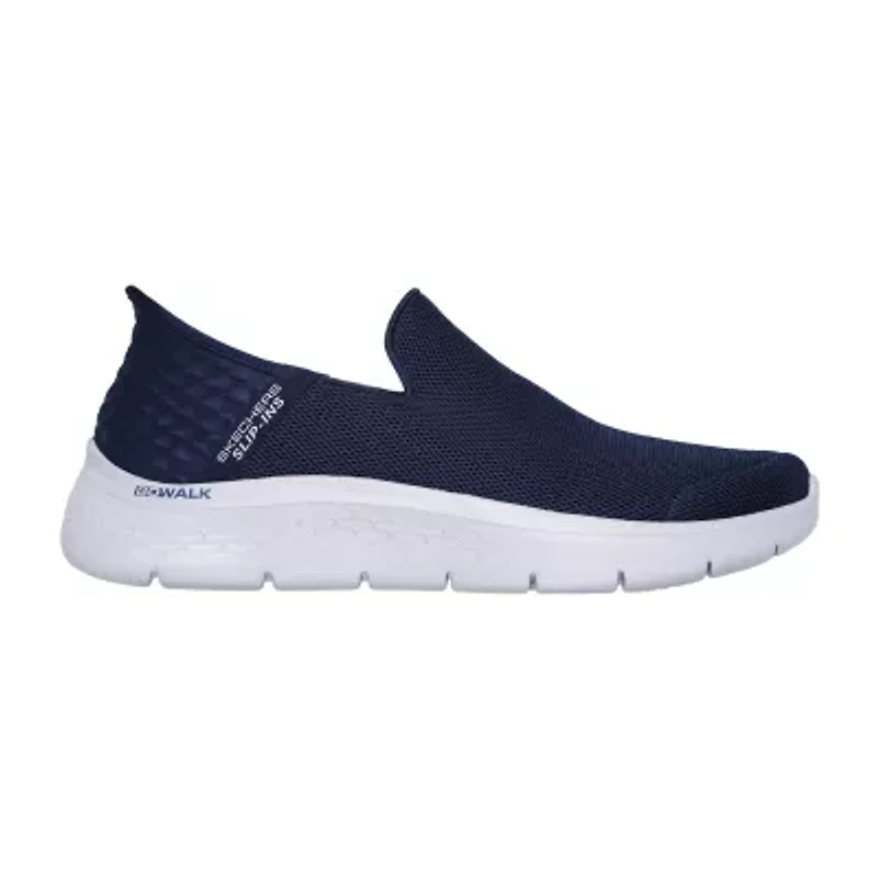 Skechers Hands Free Slip-Ins Sk Go Walk Flex Mens Slip-On Walking Shoes Wide Width