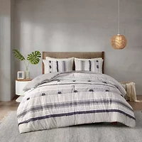 INK+IVY Cody 3 Piece Cotton Comforter Set