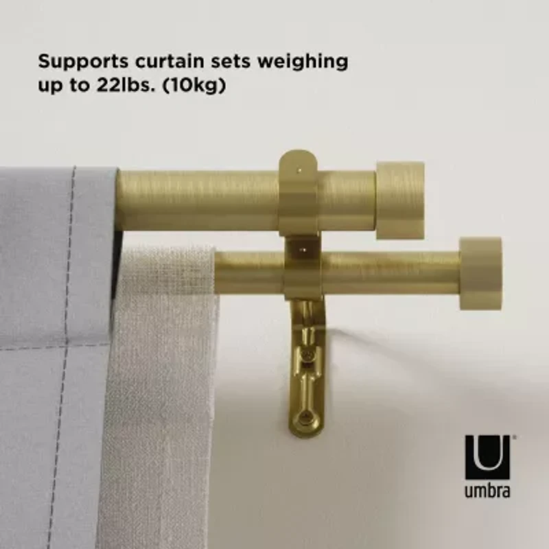 Umbra Mix & Match Cappa Double Curtain Rod
