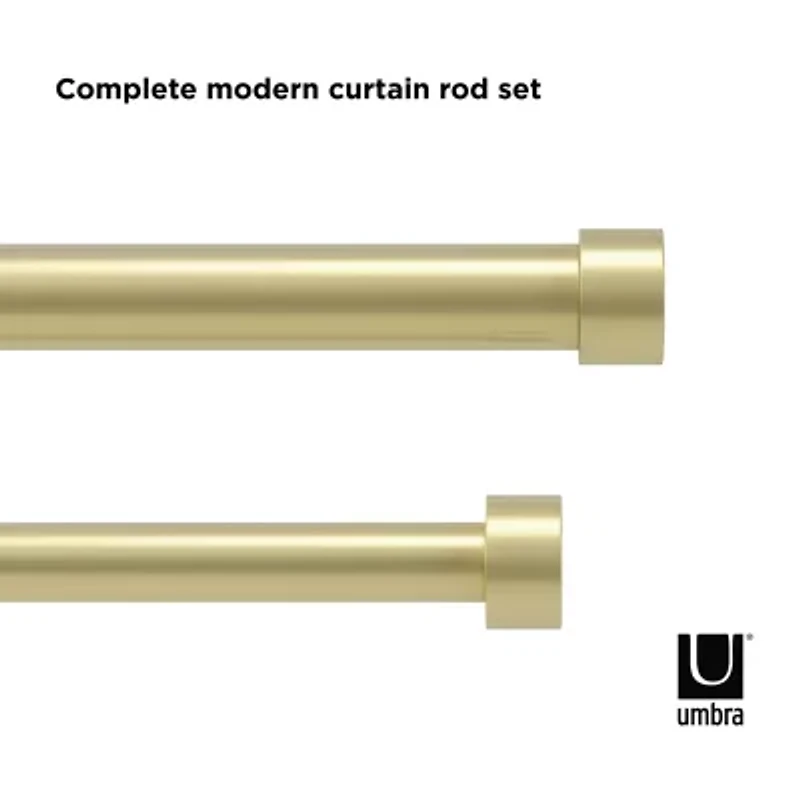 Umbra Mix & Match Cappa Double Curtain Rod