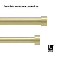 Umbra Mix & Match Cappa Double Curtain Rod
