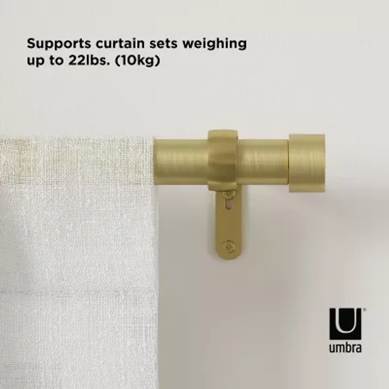 Umbra® Cappa 1" Adjustable Curtain Rod