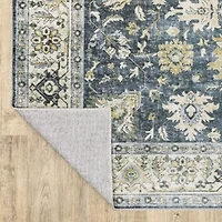 Covington Home Chelsea Vintage Traditional Washable Indoor Rectangular Area Rug