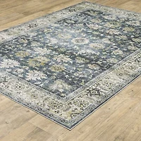 Covington Home Chelsea Vintage Traditional Washable Indoor Rectangular Area Rug