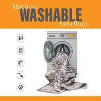 Covington Home Chelsea Vintage Traditional Washable 2'X8' Indoor Rectangular Runner