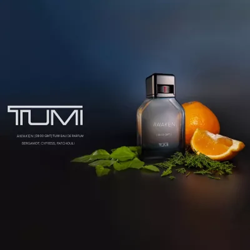 TUMI Awaken [08:00 GMT] Eau De Parfum 3-Pc Gift Set 3.4 Oz ($230 Value)
