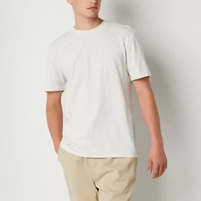 Arizona Mens Everyday Fit Crew Neck Short Sleeve T-Shirt