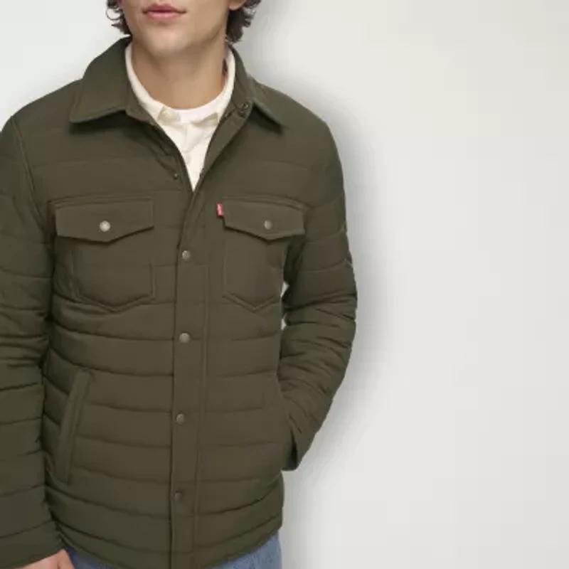 Levi's® Mens Lightweight Quilted Shirt Jacket