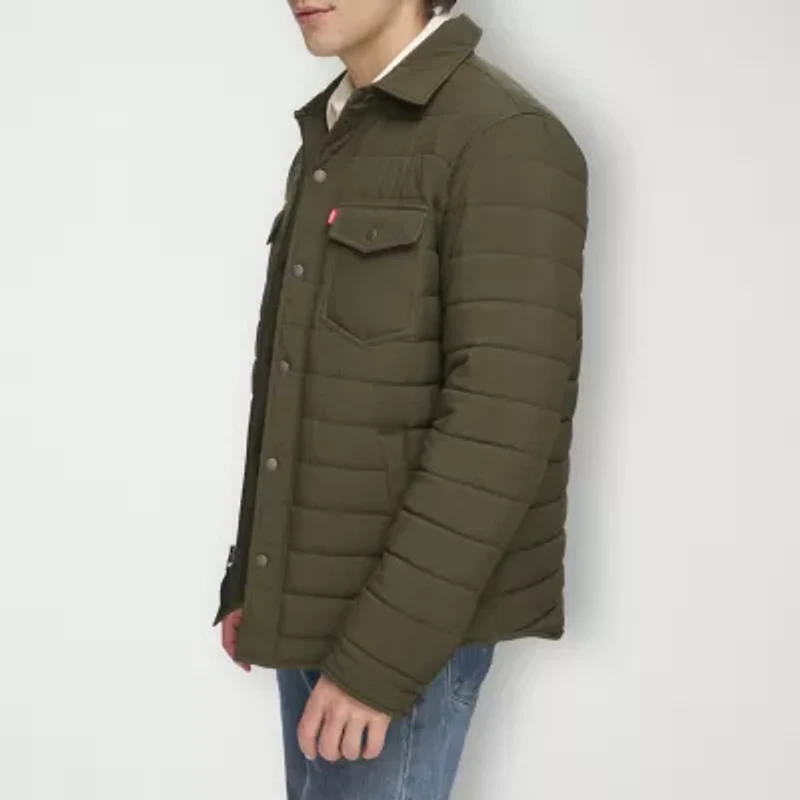 Levi's® Mens Lightweight Quilted Shirt Jacket