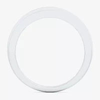 (G-H / Vs1-Vs2) Womens 1 CT. T.W. Lab Grown White Diamond 10K Gold Anniversary Band