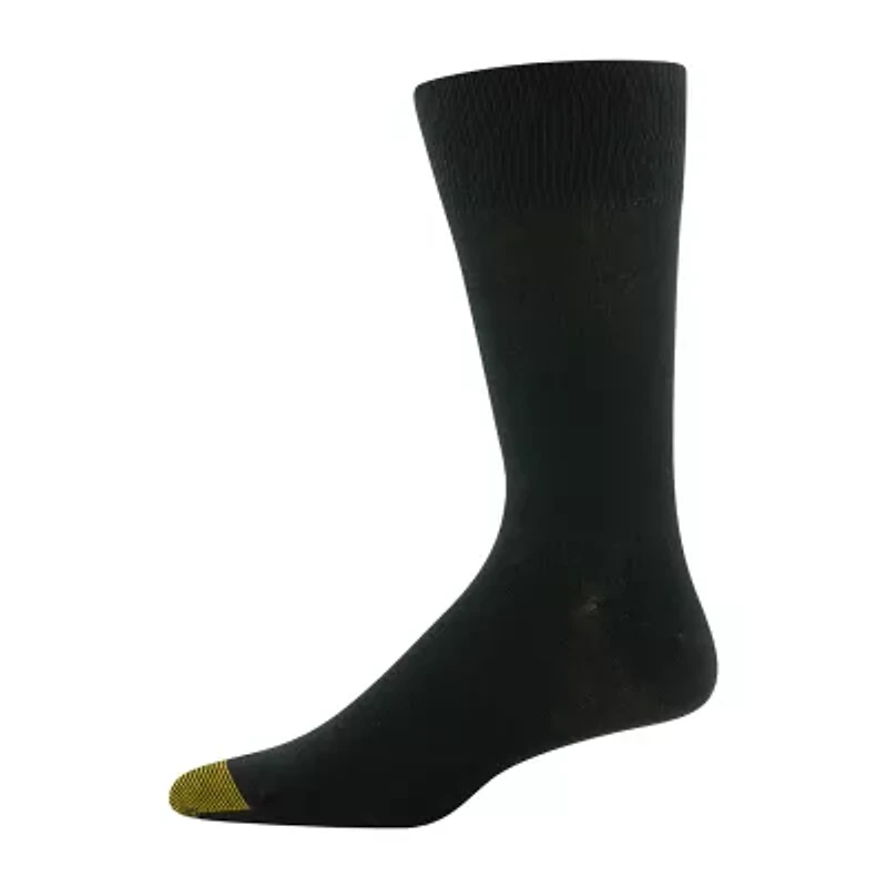 Gold Toe Cambridge Mens 6 Pair Crew Socks