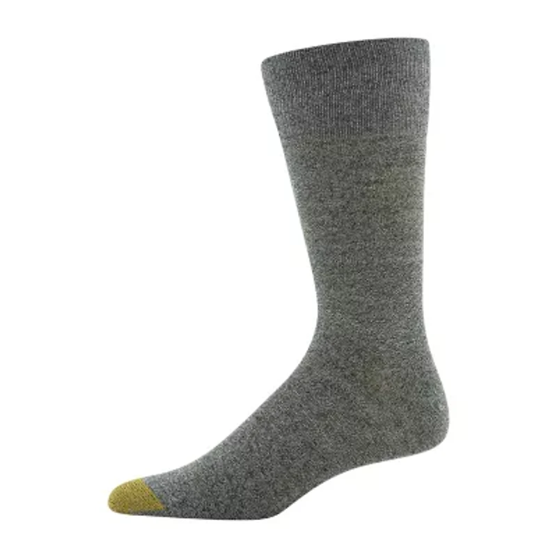 Gold Toe Cambridge Mens 6 Pair Crew Socks