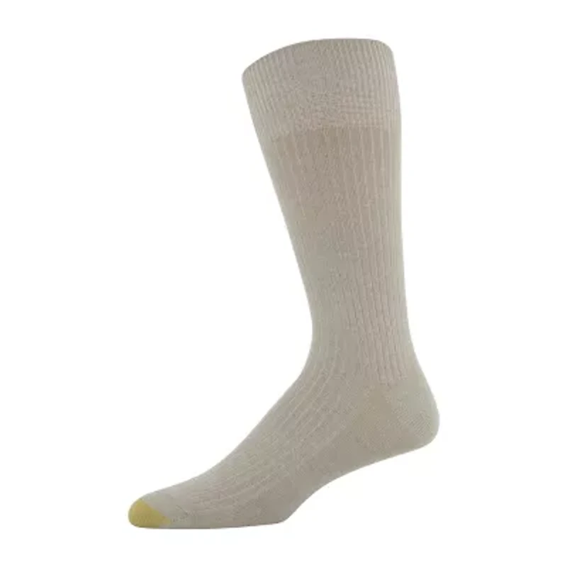 Gold Toe Stanton Mens 6 Pair Crew Socks