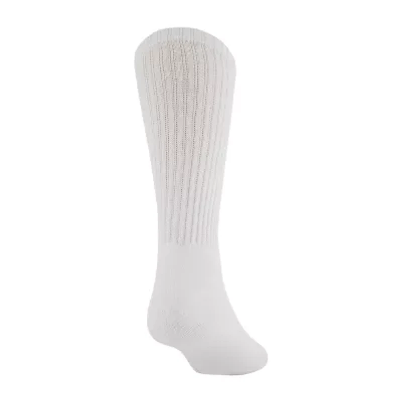 Gold Toe Harrington Mens 6 Pair Big and Tall Crew Socks