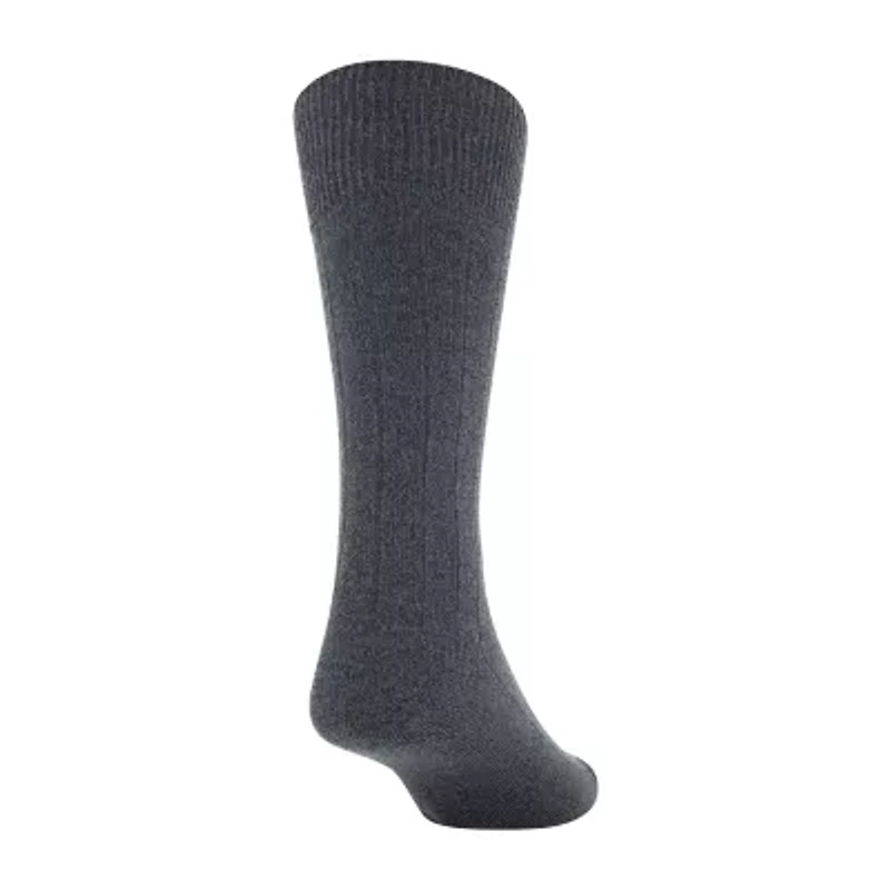 Gold Toe Nantucket Dress Mens 3 Pair Crew Socks
